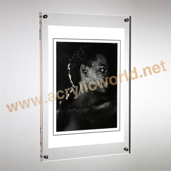 A4 size hanging picture frame acrylic